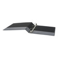 Office Jansan | Universal UNV20743 11 in. x 8.5 in. 1.5 in. Capacity 3 Rings Slant D-Ring View Binder - Black image number 1