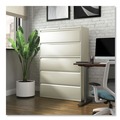  | Alera 25512 42 in. x 18.63 in. x 67.63 in. 5 Legal/Letter/A4/A5 Size Lateral File Drawers - Putty image number 5
