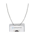 Office Jansan | Advantus 75417 36 in. Long Metal Ball Chain Fastener Nickel Plated ID Badge Holder Chain (100/Box) image number 2