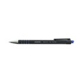  | Universal UNV15521 0.7 mm Retractable Fine Ballpoint Pen - Blue (1 Dozen) image number 3