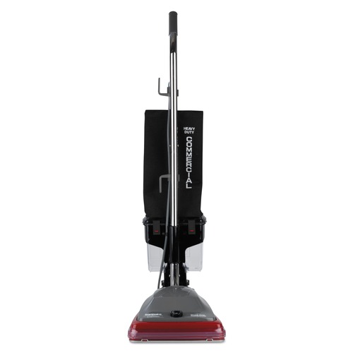 Upright Vacuum | Sanitaire SC689B TRADITION 5 Amp 600-Watt Upright Vacuum with Dust Cup - Gray/Red image number 0