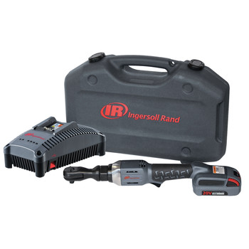 CORDLESS RATCHETS | Ingersoll Rand R3130-K12 Variable Speed Lithium-Ion 3/8 in. Cordless Ratchet Wrench Kit with (1) 2.5 Ah Batt.