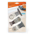 Oscillating Tool Blades | Fein 35222967300 3-Piece E-Cut Combo Starlock Wood Saw Blade Set image number 1