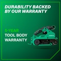 New Year New Savings! Save $25 off $150 | Metabo HPT SB3608DAQ4M 36V MultiVolt Brushless Lithium-Ion 3 in. x 21 in. Cordless Belt Sander (Tool Only) image number 13