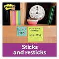 Office & Office Supplies | Post-it Notes Super Sticky 622-8SSMIA 2 in. x 2 in. Pads - Supernova Neon Collection Colors (8/Pack) image number 3