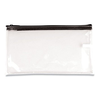 CONTROLTEK 11 in. x 6 in. Vinyl Multipurpose Zipper Bags - Clear
