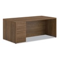 Office Desks & Workstations | HON H105896L.PINCPINC 10500 Series 72 in. x 36 in. x 29.5 in. L Workstation Single Pedestal Desk with Full-Height Pedestal - Pinnacle image number 0
