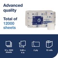 Office Jansan | Tork 472881 2-Ply Advanced Coreless High Capacity Bath Tissue - White (12 Rolls/Carton) image number 3