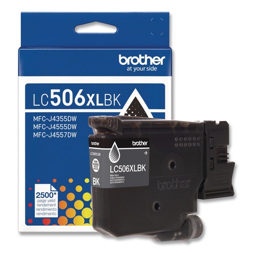 Ink & Toner | Brother LC506XLBKS INKvestment 2500, Page-Yield High-Yield Ink - Black image number 0