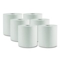 Paper Towels and Napkins | Boardwalk 8122 8 in. x 800 ft. 1-Ply Hardwound Paper Towels - White (6/Carton) image number 7