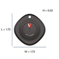 Office Electronics & Batteries | Verbatim 32130 My Finder Bluetooth Tracker for Apple iOS - Black image number 3