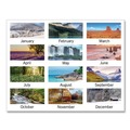 Notebooks & Pads | AT-A-GLANCE 89802 12-Month: Jan 2026 to Dec 2026 22 in. x 17 in. Landscape Photography Panoramic Desk Pad - White Sheets, Clear Corners image number 2