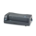 Office Staplers & Punches | GBC 7704280 24-Sheet 3230ST Electric 2- to 3-Hole Adjustable Punch/Stapler - Gray image number 2