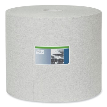 Tork 1-Ply 12.6 in. x 13.3 in. Industrial Cleaning Cloths -  Gray (1/Carton)