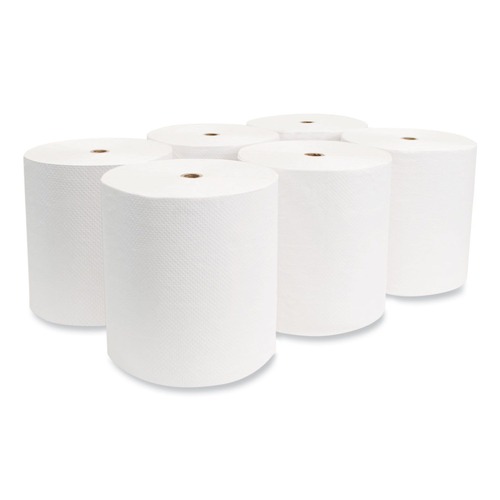 Paper Towels and Napkins | Morcon Paper VW888 Valay 8 in. x 800 ft. Proprietary TAD Roll Towels - White (6 Rolls/Carton) image number 0