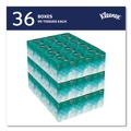 Tissues | Kleenex 21270 Boutique 2-Ply Facial Tissues in an Upright Pop-Up Box - White (95 Sheets/Box, 36 Boxes/Carton) image number 2
