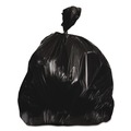 Trash Bags | Heritage D8046HK 40 in. x 46 in. 45 gal. 0.7 mil. Linear Low-Density Can Liners - Black (250/Carton) image number 2