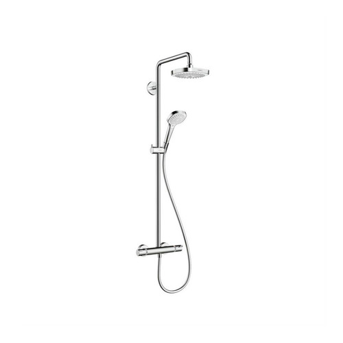 Fixtures | Hansgrohe 27257001 Croma Shower System (Chrome) image number 0