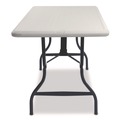  | Iceberg 65213 60 in. x 30 in. x 29 in. IndestrucTable Industrial Rectangular Folding Table - Platinum image number 5