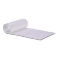 Trash Bags | Boardwalk H7450PCKR01 44 Gallon 1.3 mil 37 in. x 50 in. Perforated Roll Low-Density Waste Can Liners - Clear (100/Carton) image number 1