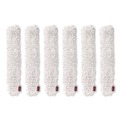 Office Jansan | Rubbermaid Commercial HYGEN FGQ85300WH00 HYGEN Quick-Connect Microfiber Dusting Wand Sleeve - White (6/Carton) image number 0