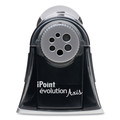 Westcott 15509 5 in. x 7.5 in. x 7.25 in. AC-Powered iPoint Evolution Axis Pencil Sharpener - Black/Silver image number 1