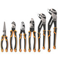 GearWrench 82204C 6-Piece Mixed Dual Material Pliers Set image number 1
