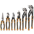 Power Tool Gift Guide | GearWrench 82204C 6-Piece Mixed Dual Material Pliers Set image number 1