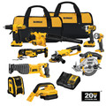 Combo Kits | Dewalt DCK1020D2 10-Tool Combo Kit - 20V MAX Cordless with 2 Batteries (2 Ah) image number 6