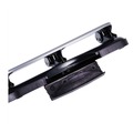  | PaperPro 2220 9/32 in. Holes 20-Sheet EZ Squeeze 3-Hole Punch - Black/Silver image number 1