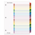 Customer Appreciation Sale - Save up to $60 off | Cardinal 60118 Traditional Onestep Index System, 31-Tab, 1 - 31 Letter - Multicolor (31/Set) image number 0