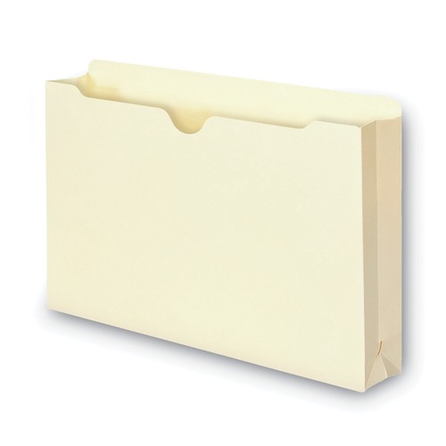 Office Jansan | Smead 75607 Straight Tab 100% Recycled Top Tab File Jackets - Legal, Manila (50/Box) image number 0