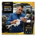 Cleaning Cloths | Gritt Commercial GRI63004 Heavy-Duty Cleaning Wipes, 10 x 12, Citrus, White, 300 Wipes/Bucket, 4 Buckets/Carton image number 3