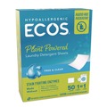 Cleaning & Janitorial Supplies | ECOS 953710CT Liquidless Laundry Detergent Sheets - Free and Clear (10/Carton) image number 1