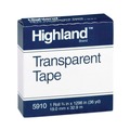 Bulk Savings Pricing 2 | Highland 5910 1 in. Core 0.75 in. x 36 yards Transparent Tape - Clear image number 1