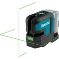 Rotary Lasers | Makita SK105GDZ 12V MAX CXT Lithium-Ion Cordless Self-Leveling Cross-Line Green Beam Laser (Tool Only) image number 2