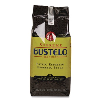 Folgers Cafe Bustelo Whole Bean Coffee Espresso 32 oz Bag