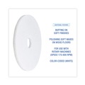 Cleaning Cloths | Boardwalk BWK4017WHI 17 in. Diameter Polishing Floor Pads - White (5/Carton) image number 6
