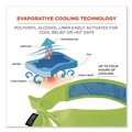 Cooling Gear | Ergodyne 12566 Chill-Its 6700CT One Size Fits Most Cooling Bandana PVA Tie Headband - Lime image number 1