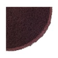 Cleaning Cloths | Boardwalk 7100151260 20 in. Deep Scrub Pads - Maroon (10/Carton) image number 3