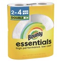 Cleaning Cloths | Bounty 80782402 Essentials Select-A-Size 2-Ply Kitchen Roll Paper Towels - White (8/Carton) image number 1
