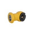 Drill Accessories | Dewalt DXCM038-0086 1/4 in. FNPT Ball Foot Chuck with Connection Lever image number 3