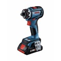 Drill Drivers | Bosch GSR18V-800FCB24 18V Brushless Lithium-Ion Cordless Drill Driver with 5-in-1 Flexiclick System and 2 Batteries (4 Ah) image number 1