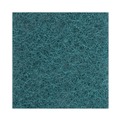 Sponges & Scrubbers | Boardwalk 86LGI 6 in. x 9 in. Heavy-Duty Scour Pad - Green (15/Carton) image number 3