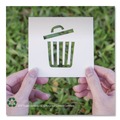 Trash Bags | Heritage Y8046TE R01 BioTuf 45 Gallon 40 in. x 46 in. Compostable Can Liners - Green (100-Piece/Carton) image number 3