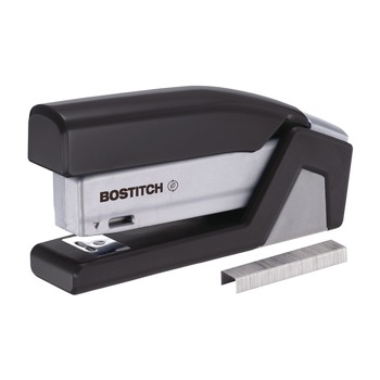 PaperPro 20-Sheet Capacity InJoy Spring-Powered Compact Stapler - Black