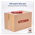 Office Jansan | Avery 24147 MARKS A LOT Extra-Large Desk-Style Permanent Marker - Red (1-Dozen) image number 2