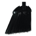 Office Jansan | Rubbermaid Commercial FG637400BLA 35 in. Angled Lobby Broom with Poly Bristles - Black image number 1