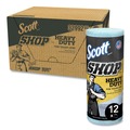 Cleaning & Janitorial Supplies | Scott 32992 10.4 in. x 11 in. Heavy-Duty Pro Shop Towels - Blue (12 Rolls/Carton) image number 1