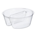 Labor Day Sale! Save $30 off $199! | Dart PF35C2 3.6 in. Diameter x 1.3 in. Height Plastic Cup Insert - Clear (1000/Carton) image number 1